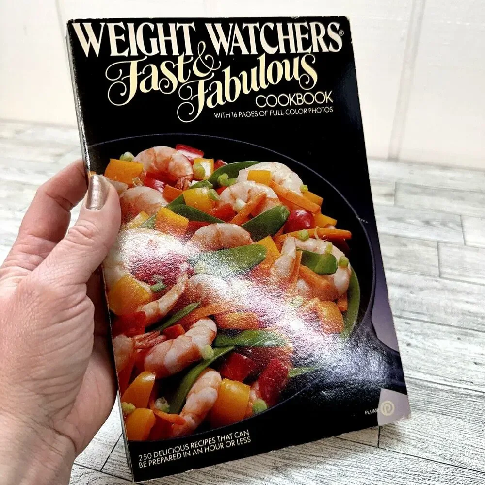 Vintage Paperback Weight Watchers Fast & Fabulous Cookbook Jean Nidetch 1985 WW‎